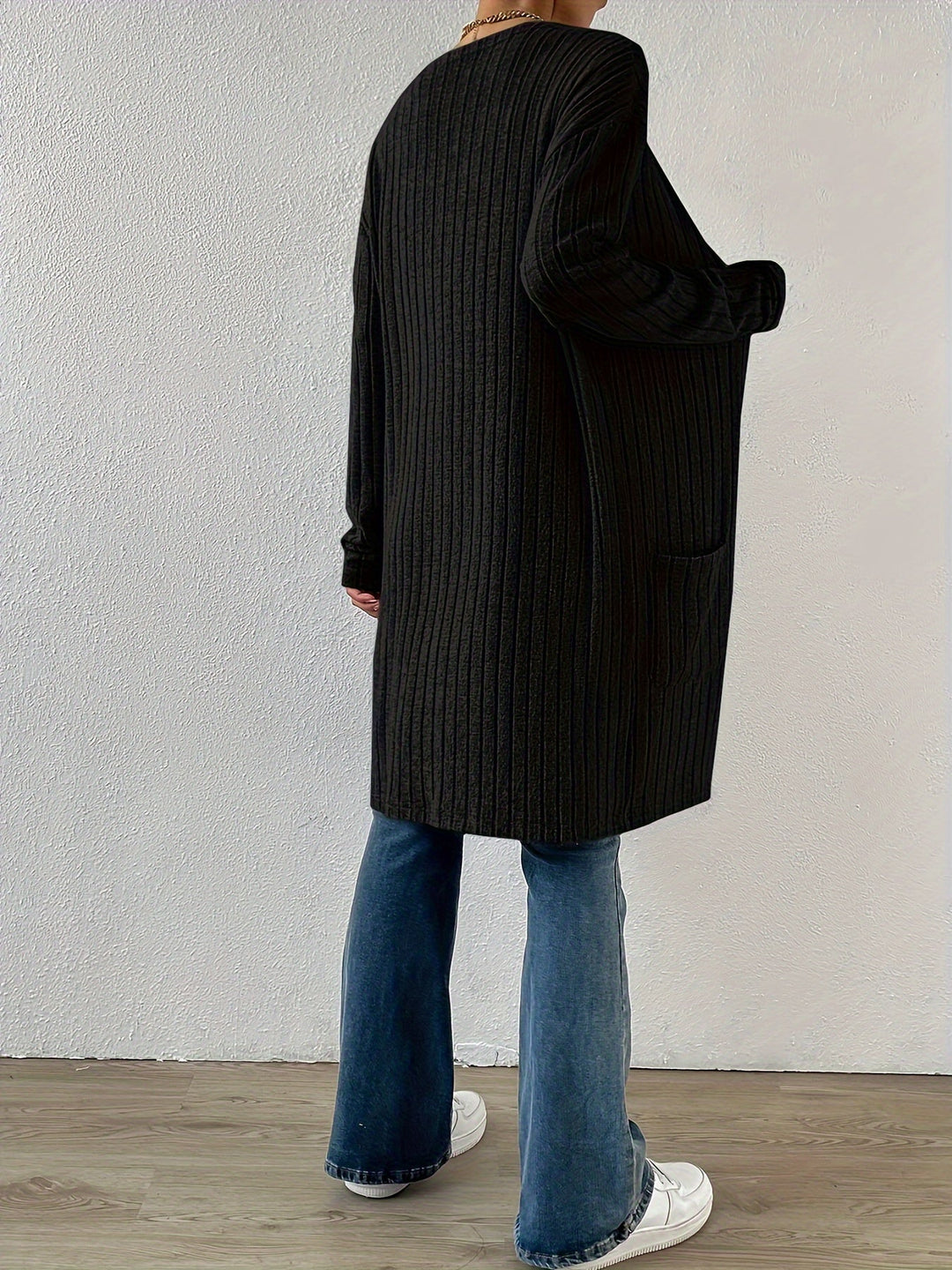 Soft Stretch Long Sleeve Cardigan