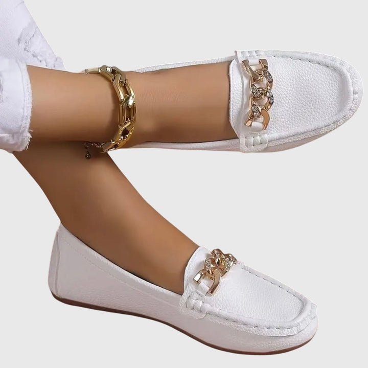 Luna Chain Loafers