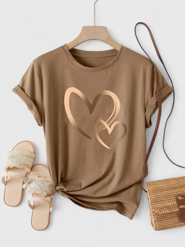 June | Comfortable Short Sleeve T-Shirt