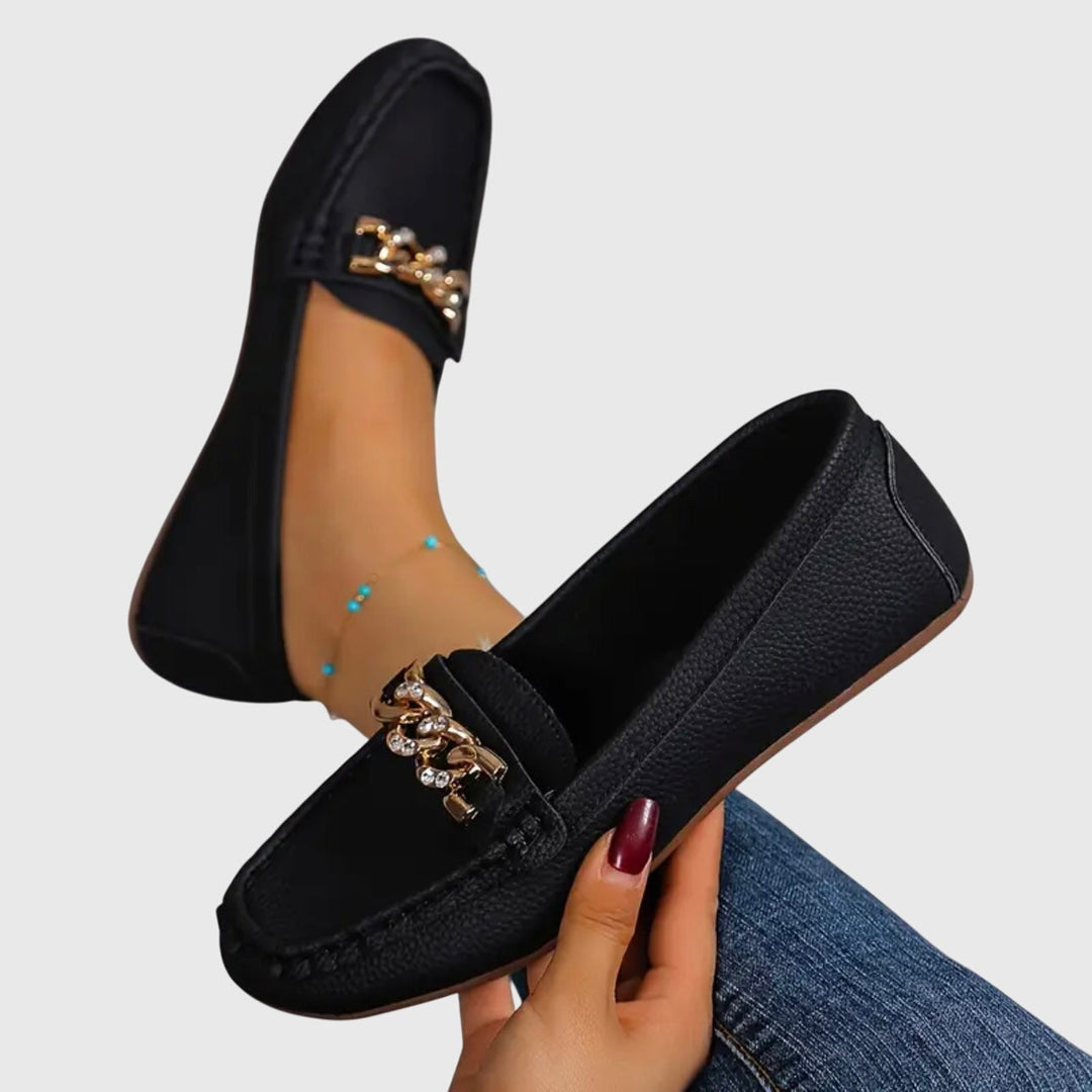 Luna Chain Loafers