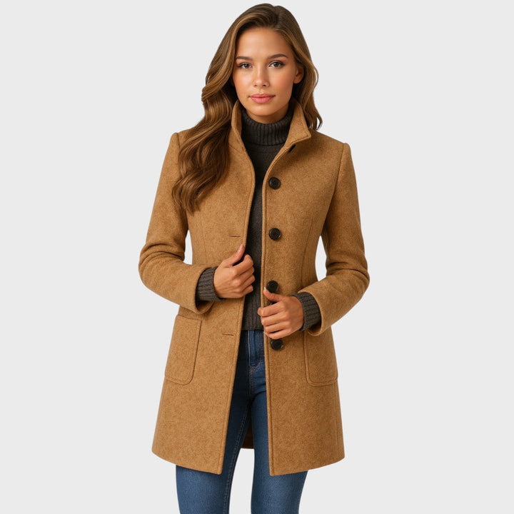 Camille Tailored Mid-Length Coat
