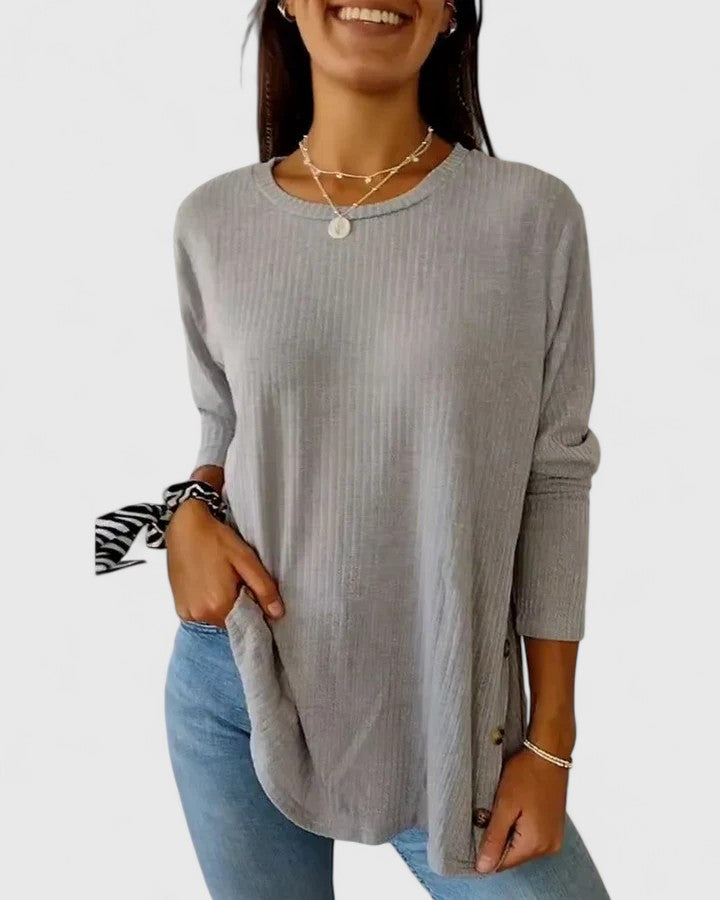 Sadie | Elegant Crew Top