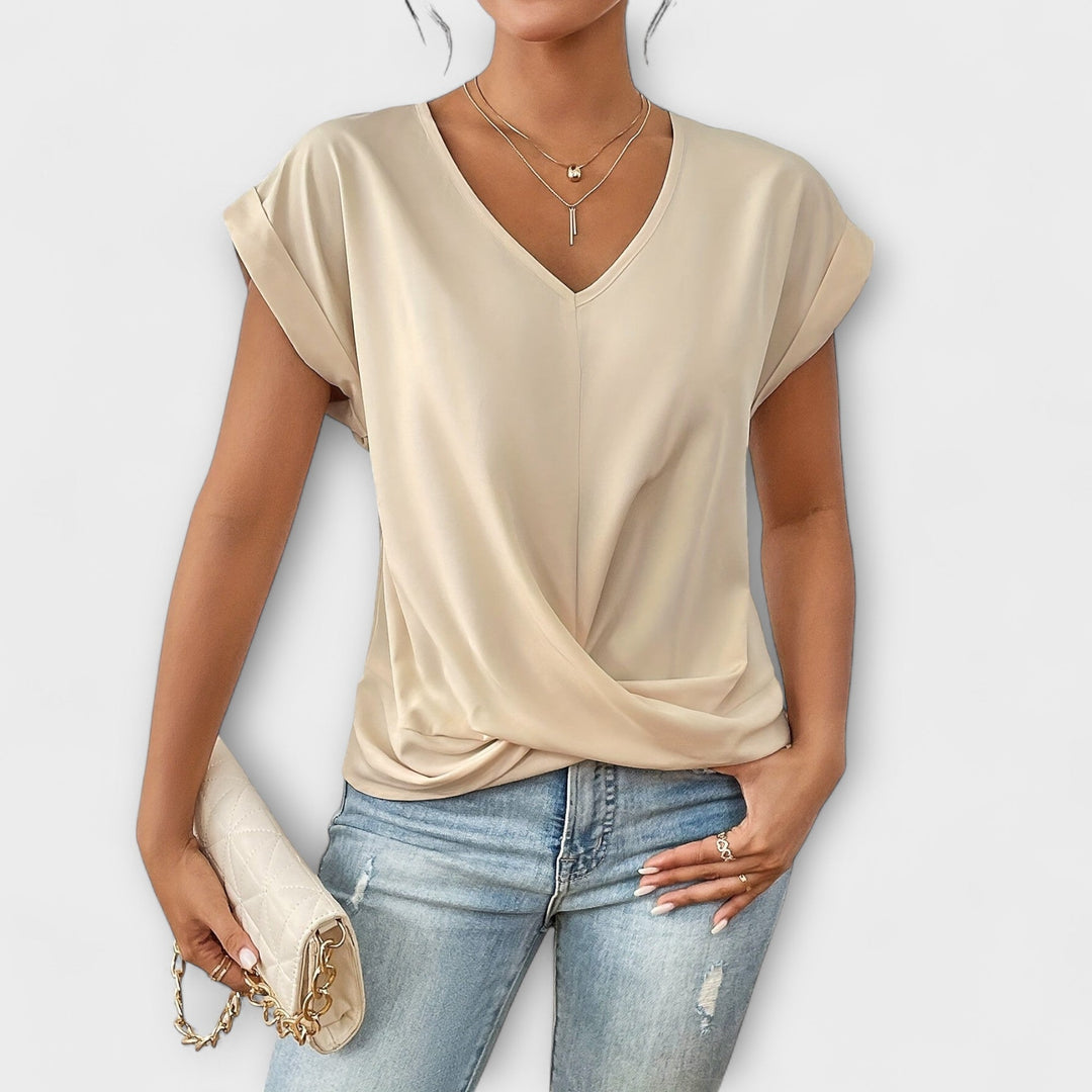 Sadie | Elegant V-neck Top