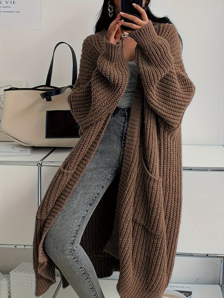 Textured Knitwear Cardigan