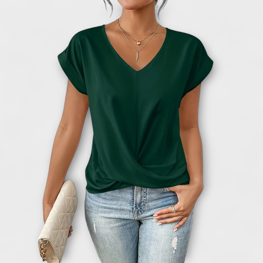 Sadie | Elegant V-neck Top
