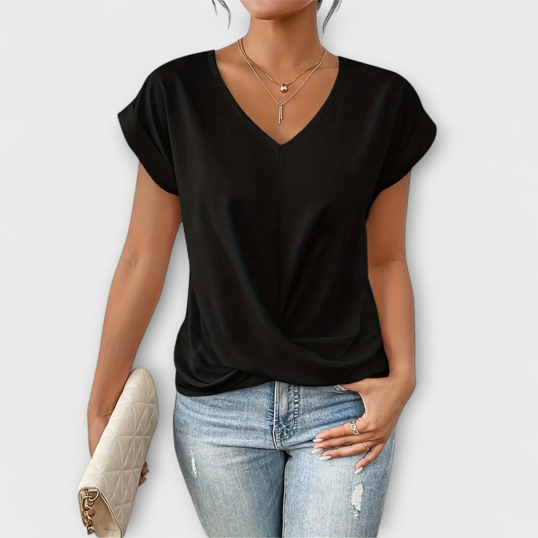 Sadie | Elegant V-neck Top