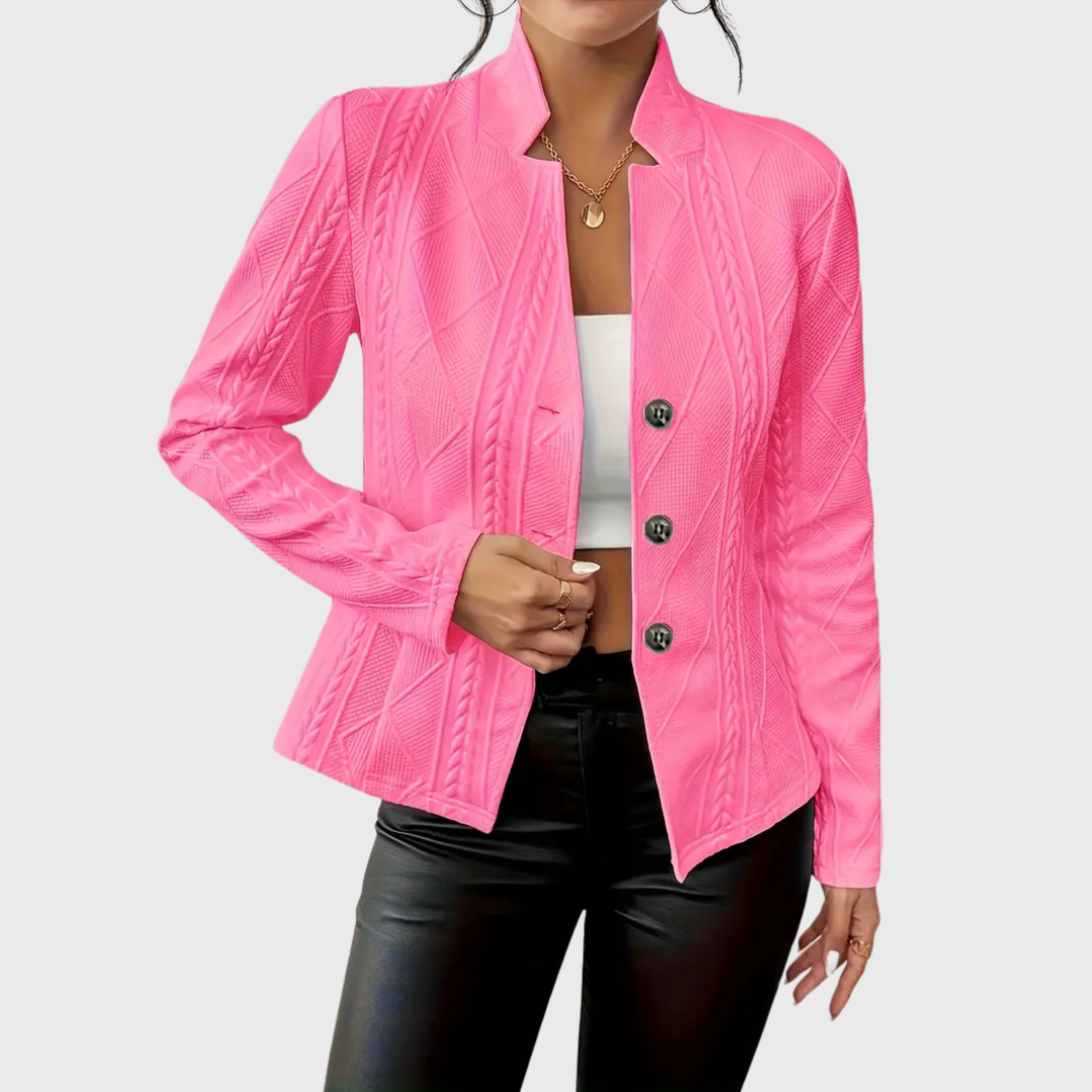 Lunara Grace Textured Blazer
