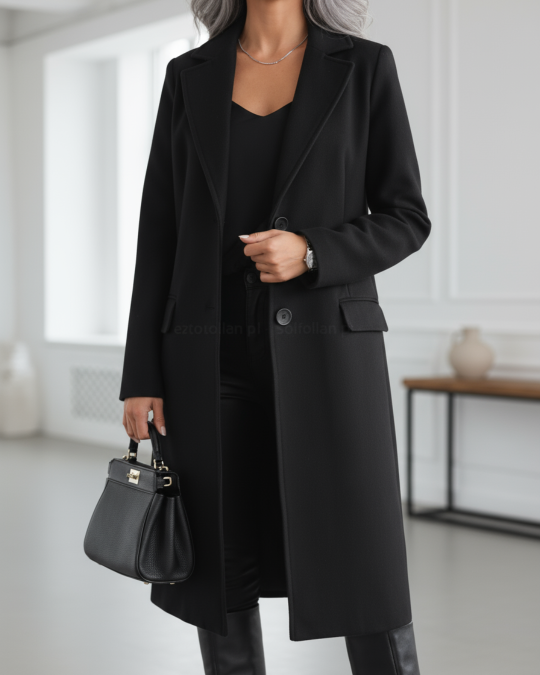 Valencia Aureline Long Coat
