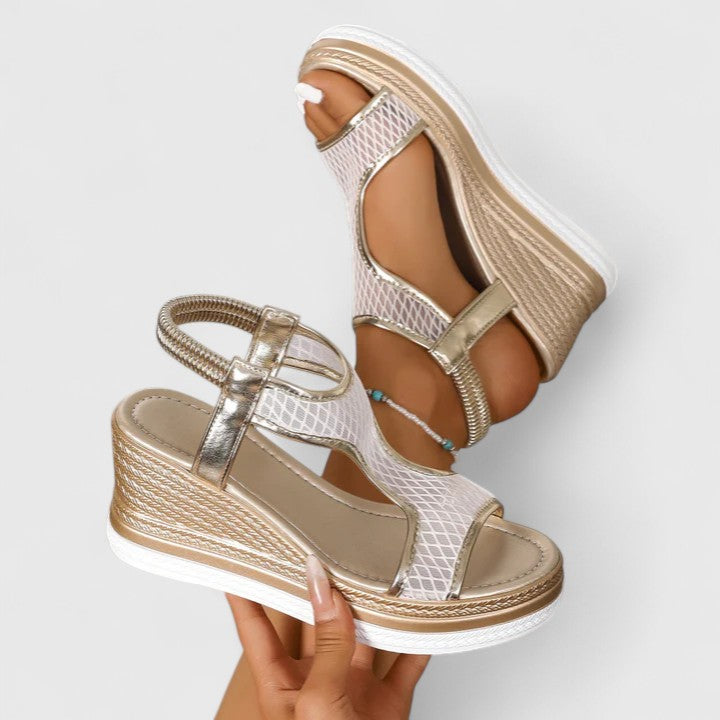 Jessica Orthopedic Wedge Sandals