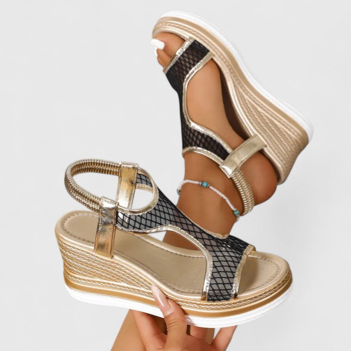 Jessica Orthopedic Wedge Sandals