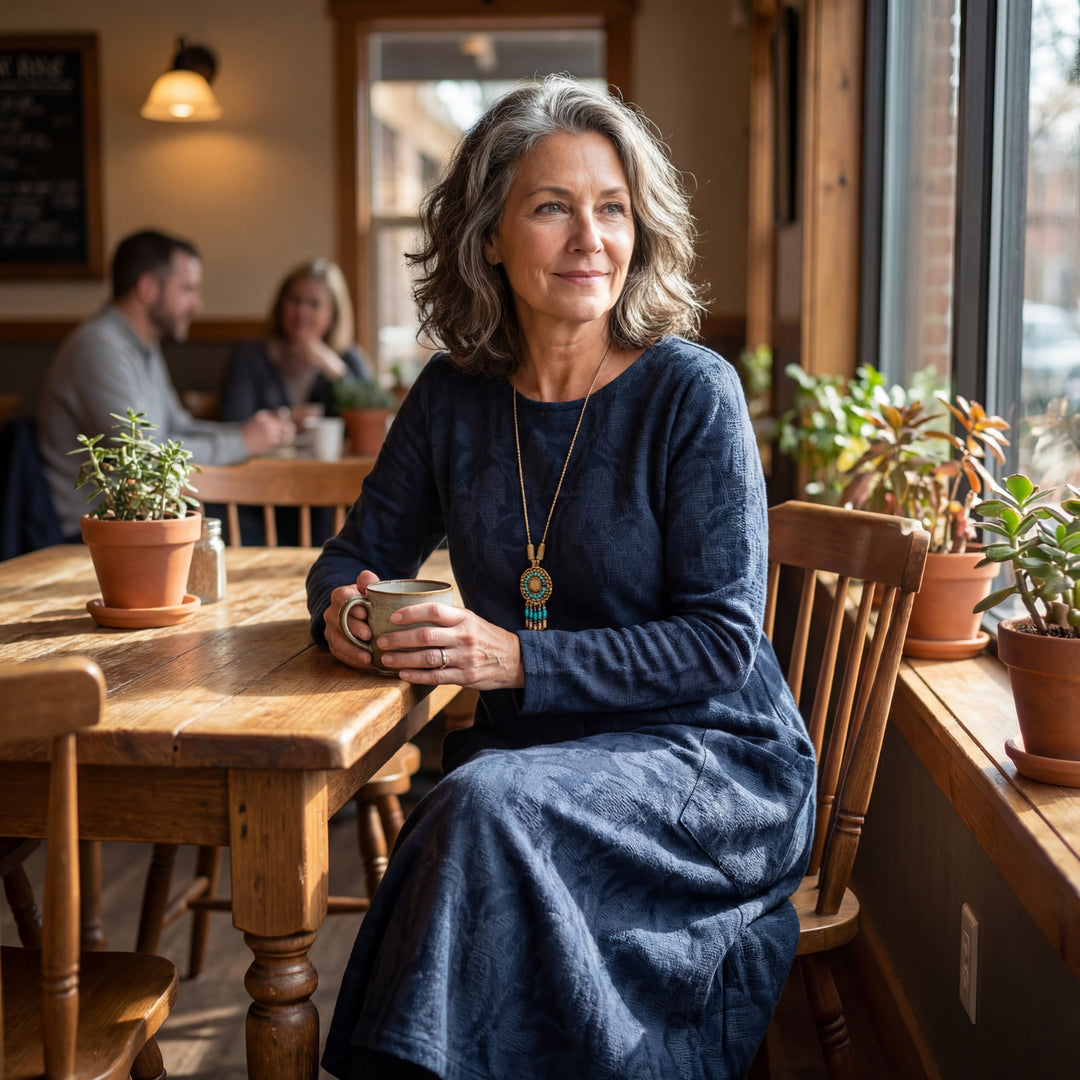 Dina Dress | Timeless Elegance with Comfortable Fit