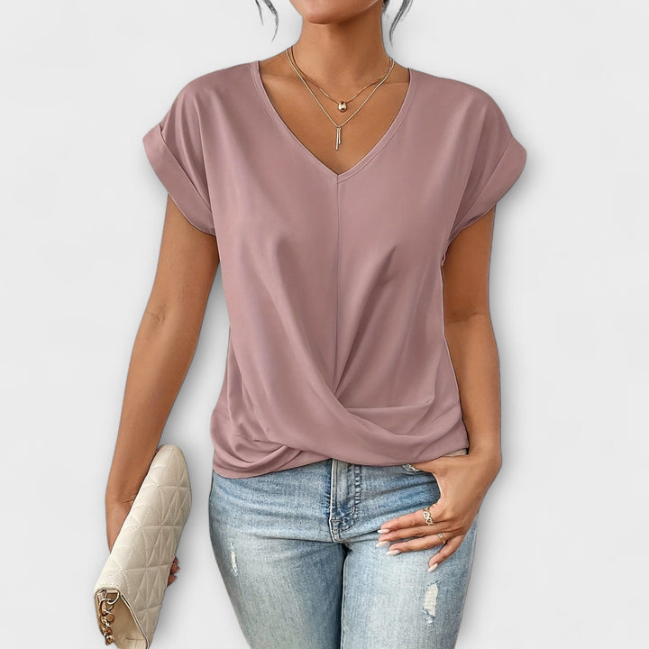 Sadie | Elegant V-neck Top
