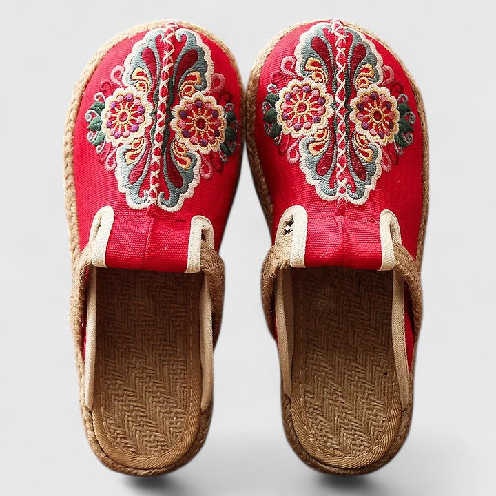 Marousse Floral Mules