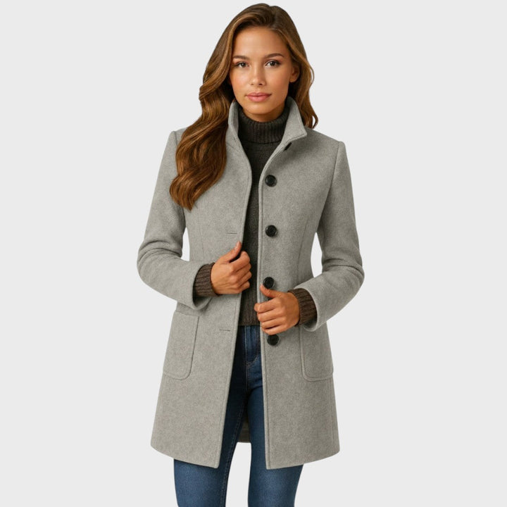 Camille Tailored Mid-Length Coat