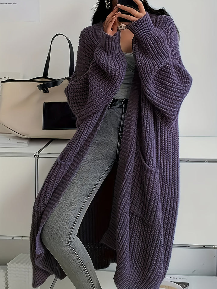 Textured Knitwear Cardigan