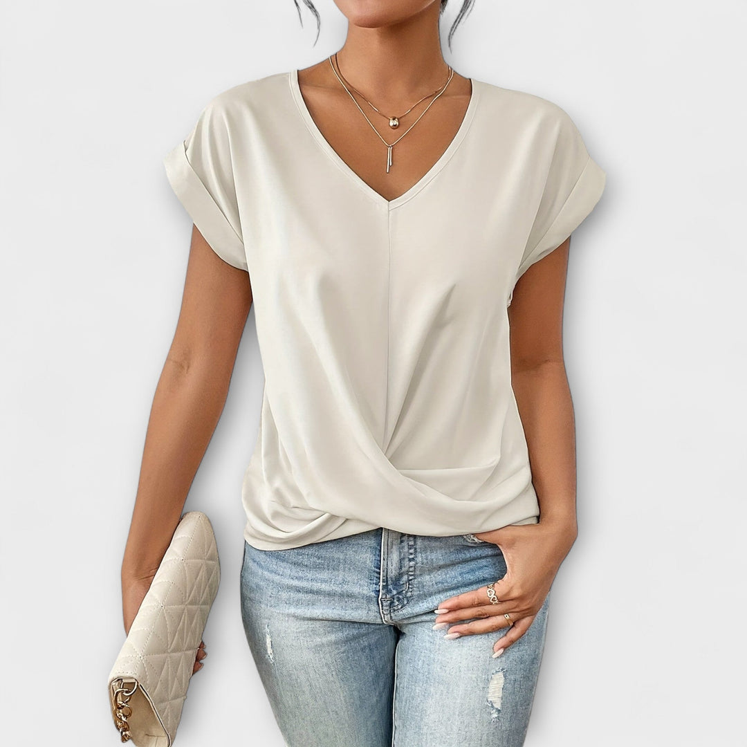 Sadie | Elegant V-neck Top