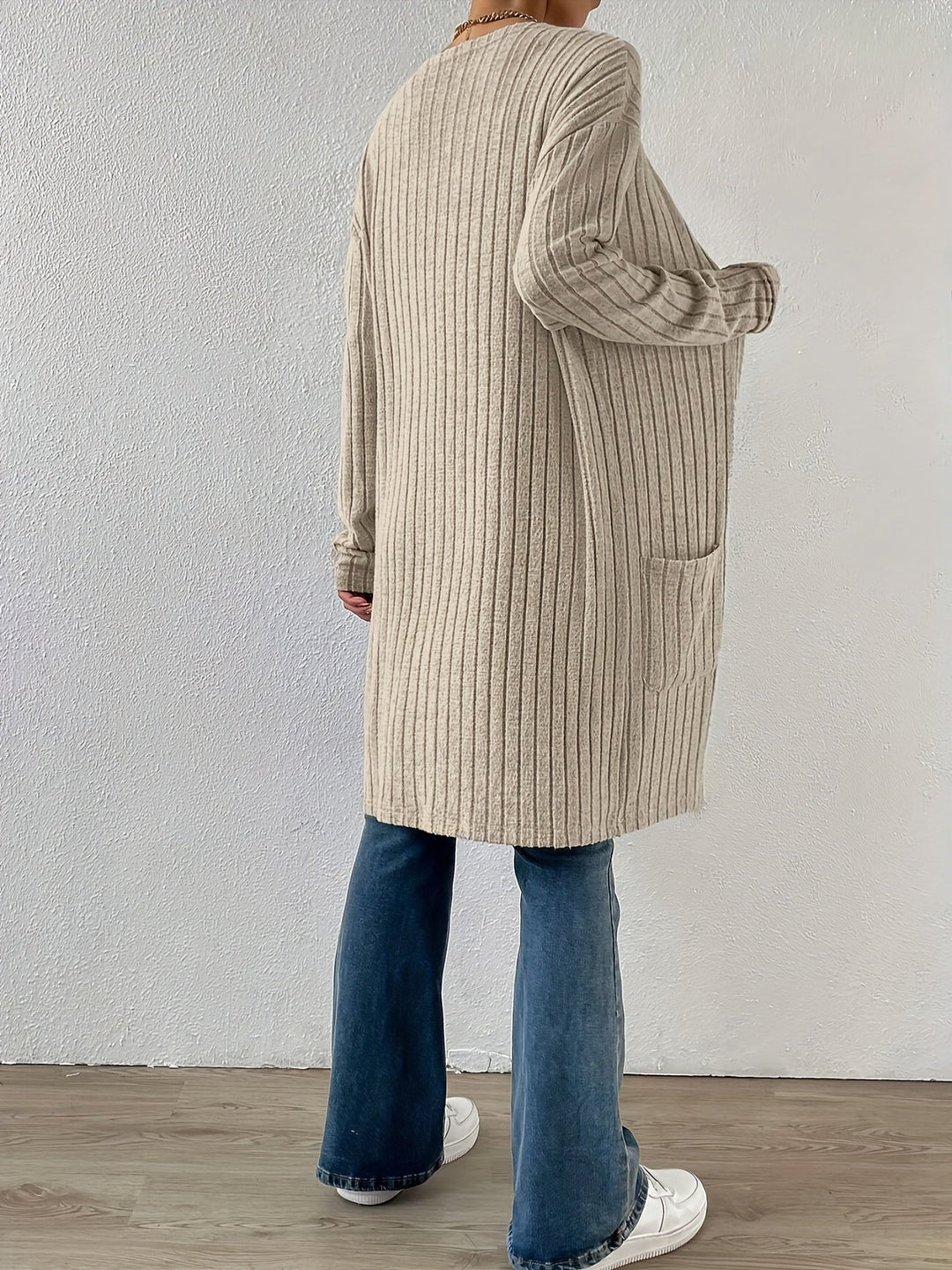 Soft Stretch Long Sleeve Cardigan