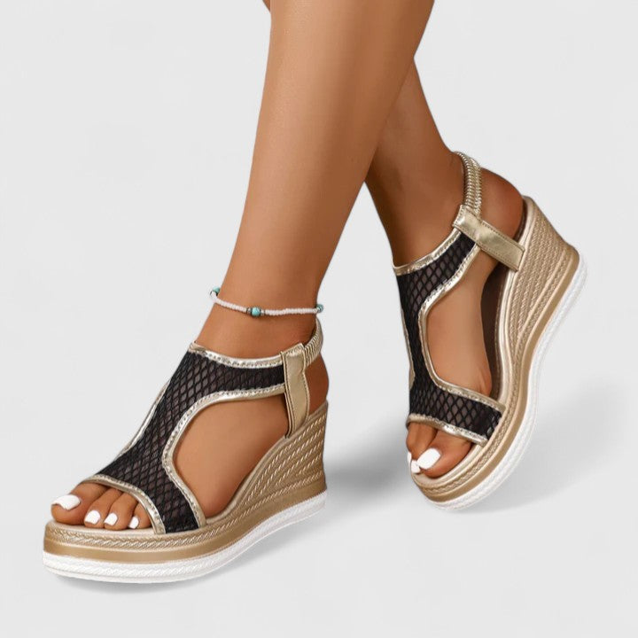 Jessica Orthopedic Wedge Sandals