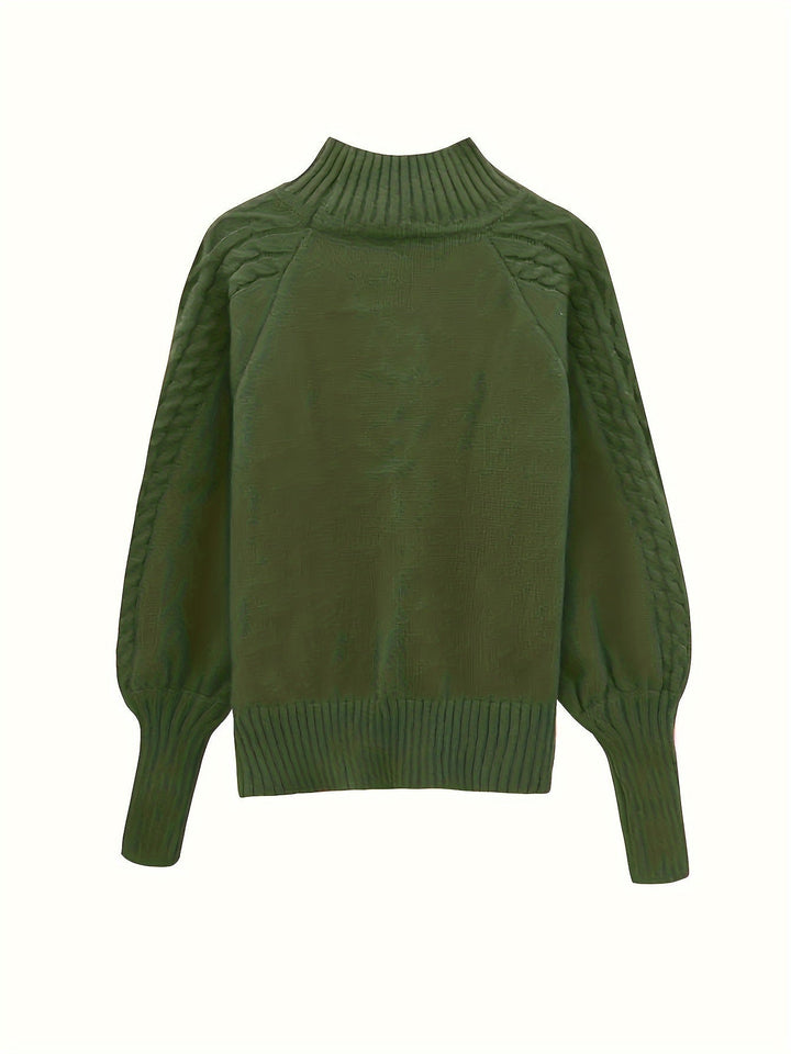 Tinsley - Casual Long Sleeve Knitted Sweater