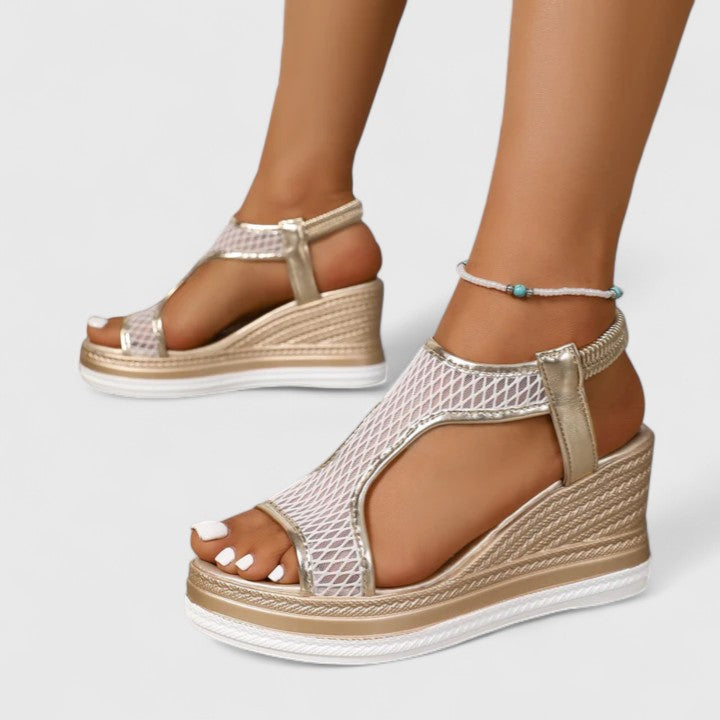 Jessica Orthopedic Wedge Sandals