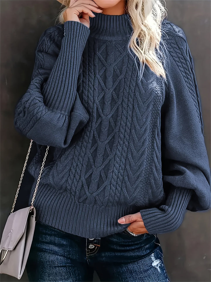 Tinsley - Casual Long Sleeve Knitted Sweater