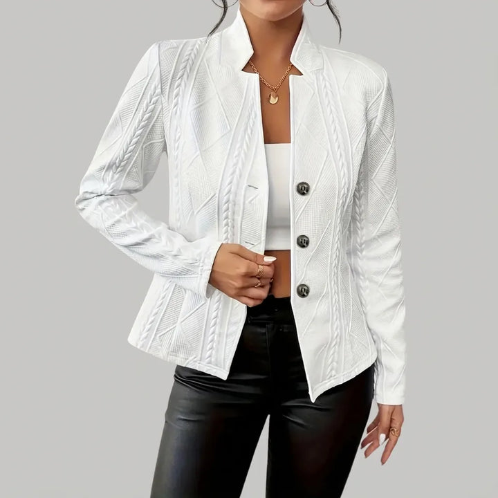 Lunara Grace Textured Blazer